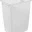 Cubo basura 9gal blanco para cocina baño oficina