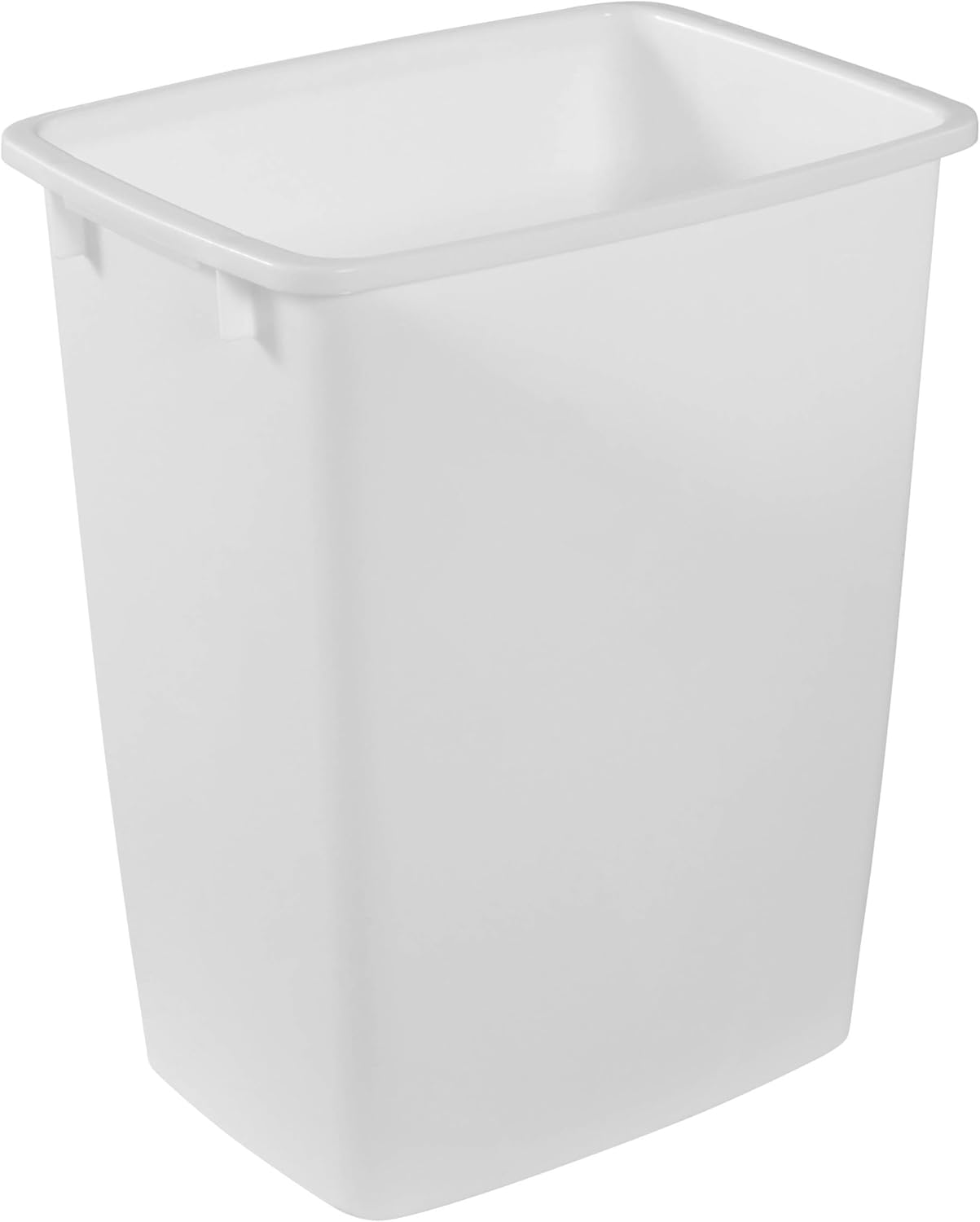 Cubo basura 9gal blanco para cocina baño oficina