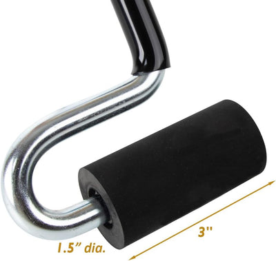 Rodillo goma J mango largo para laminado pisos paredes