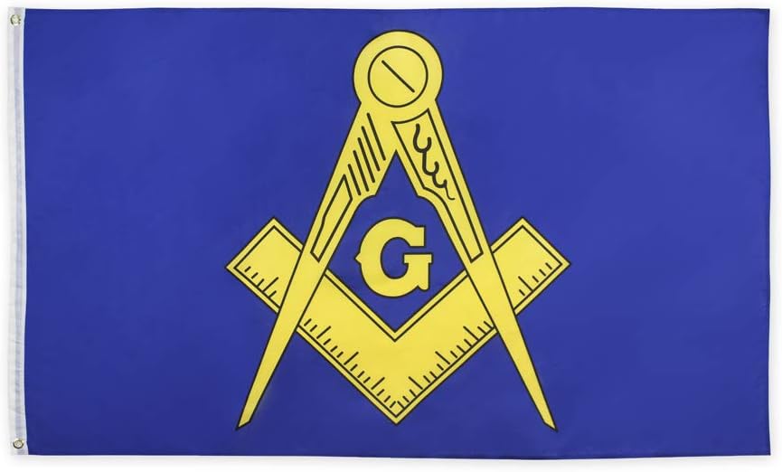Bandera masónica 3x5ft para masonería