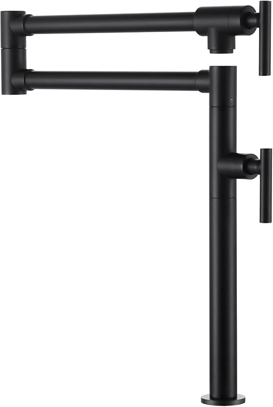 Llave de llenado ollas cocina plegable latón negro