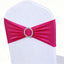 50 Bandas Elastano Rosa Intenso para Sillas Decoración