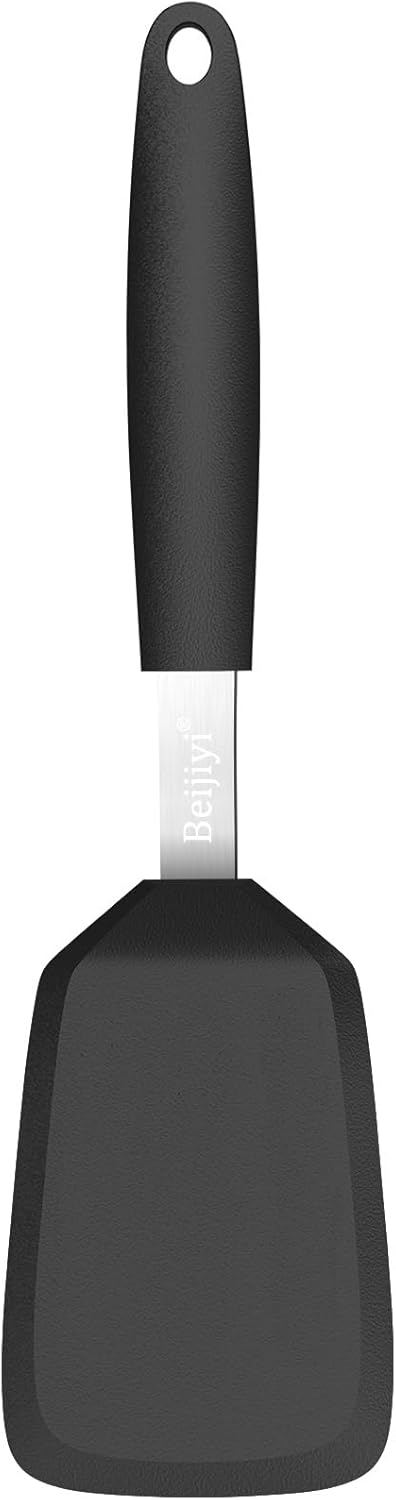 Espátula silicona 13x3.2pulg resistente 600°F antiadherente