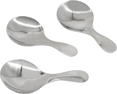 10 Cucharas Acero Inox Mini para Café Té Condimentos