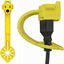 Cubierta enchufe exterior impermeable 120V 3 clavijas