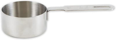 Herramientas medición cocina acero inox 0.5 tazas