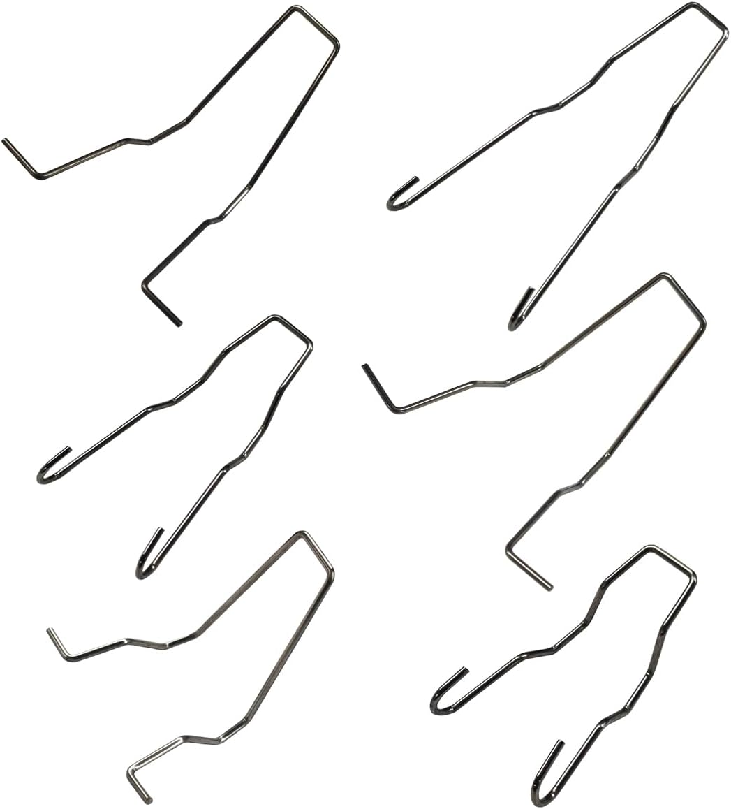 6 Clips Retención Bombillas Auto H1/H3/H4/H7