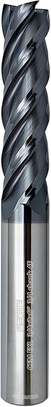 Fresa carburo 3/4-6" 4 ranuras acero endurecido