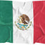 Bandera México poliéster 3x5ft verde blanco rojo resistente