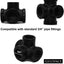 Accesorios tubería hierro 4 vías estantería industrial negro