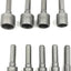 9 Pzas Broca Hex 1/4 pulg para Llave Metrica Chuck Power