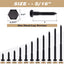 Set 20 Arandelas 5/16x1-1/2 pulg acero inox 304 negro