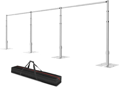 Soporte fondo ajustable 8.9x30ft metal para fiestas boda