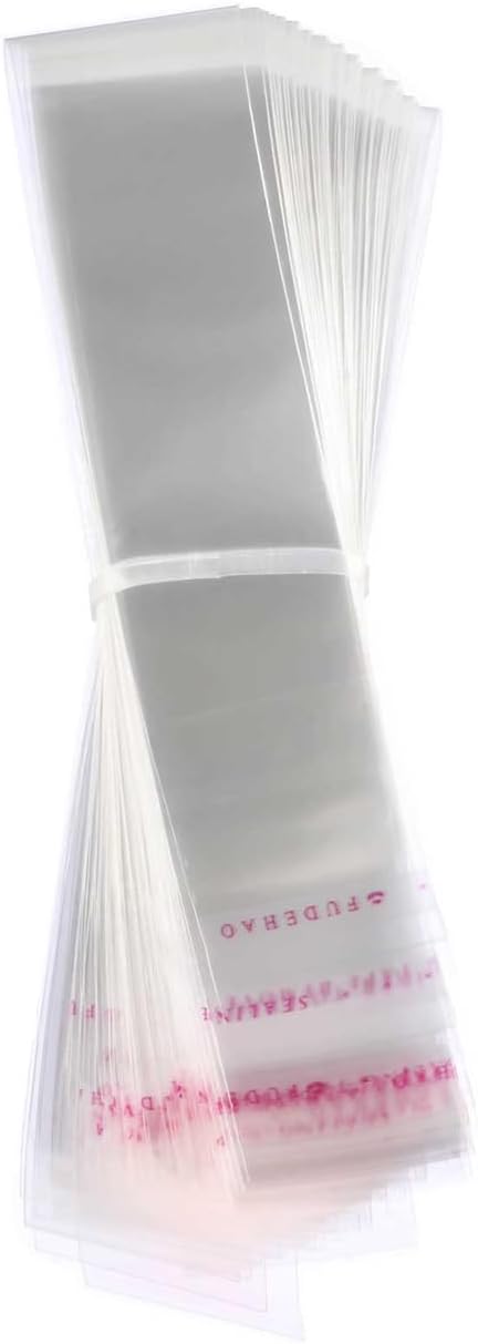 Bolsas celofán autosellantes 1x11pulg 200pzas