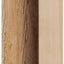 Ventilación vertical 12x30pulg cedro rojo sin terminar