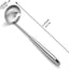 Cucharón acero inox profundo con mango hueco lavavajillas