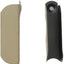 Perchas pantalla ventana color bronceado paquete 20