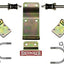 Kit estabilizador dual dirección Jeep JK negro
