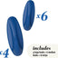 Pack 10 ganchos Command 16 tiras Arctic Freeze