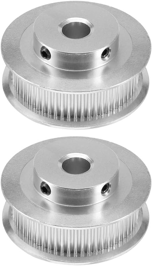 Polea GT2 aluminio para correa 0.236pulg 60 dientes