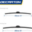 Escobilla limpiaparabrisas Nissan Versa 20-23 set 2