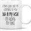 Taza cerámica 11oz ciclista motivacional regalo inspirador