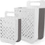 Cesta lavandería plegable para pared set 2 tallas XL y M