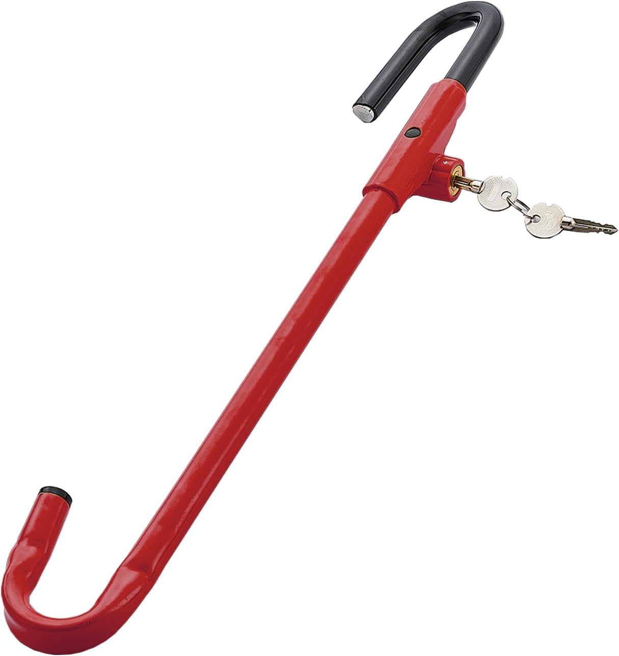 Dispositivo antirrobo volante ajuste universal rojo