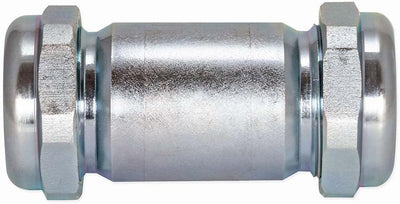 Acoplamiento compresión 4-3/8pulg 1pulg IPS acero galvanizado set 2