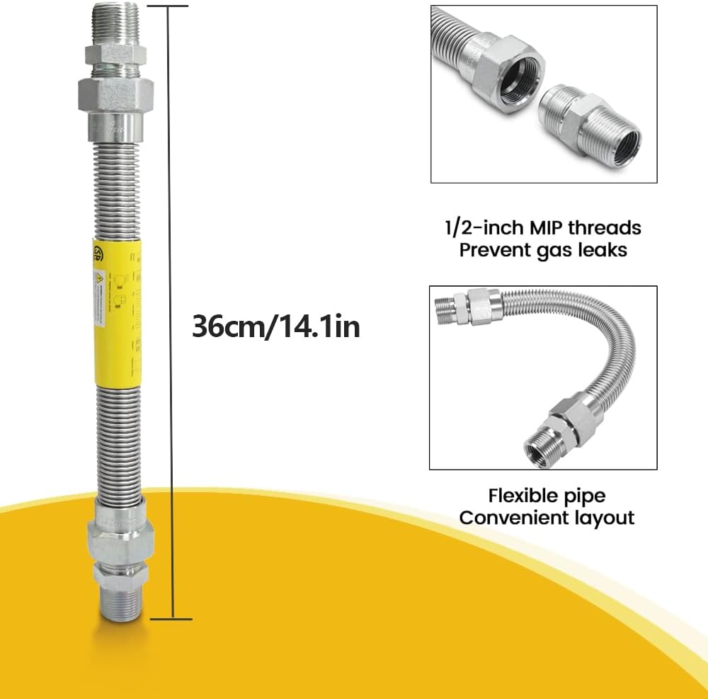 Línea combustible acero inox 3/4 comp 0D3031