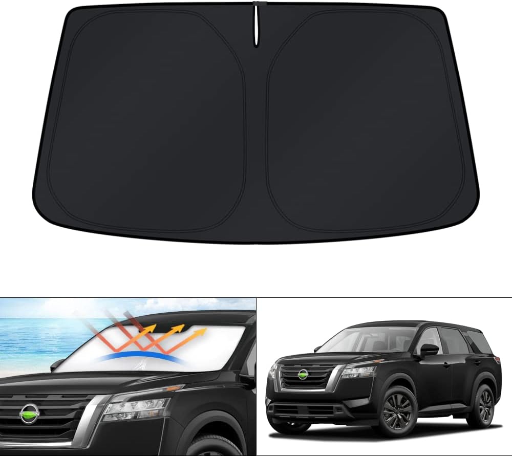 Parasol parabrisas Nissan Pathfinder 2022+ plegable UV