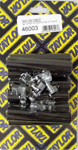 Kit terminales bujías 180 grados negro