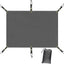 Base de tienda de campaña impermeable PU 3000 ultraligera gris