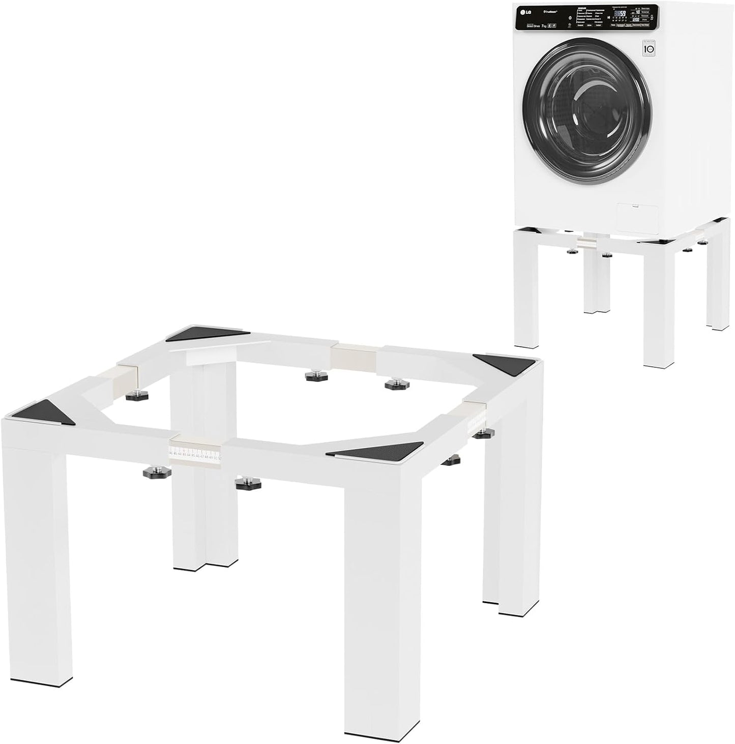 Pedestal lavandería 12pulg soporte ajustable antiderrap