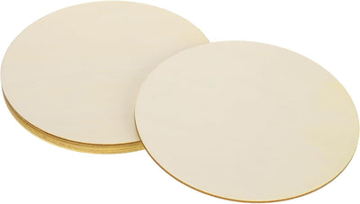 Discos madera tilo 6" x 1/8" para manualidades