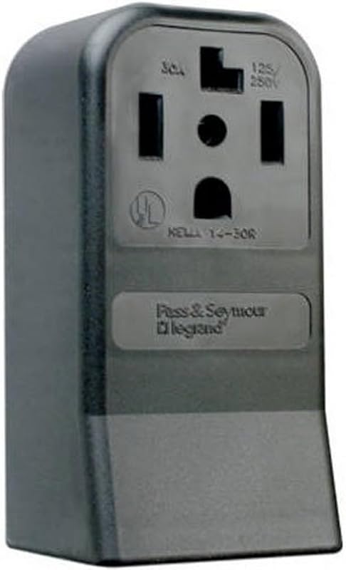 Toma salida Legrand 3801CC6 30A 250V dos polos tres cables