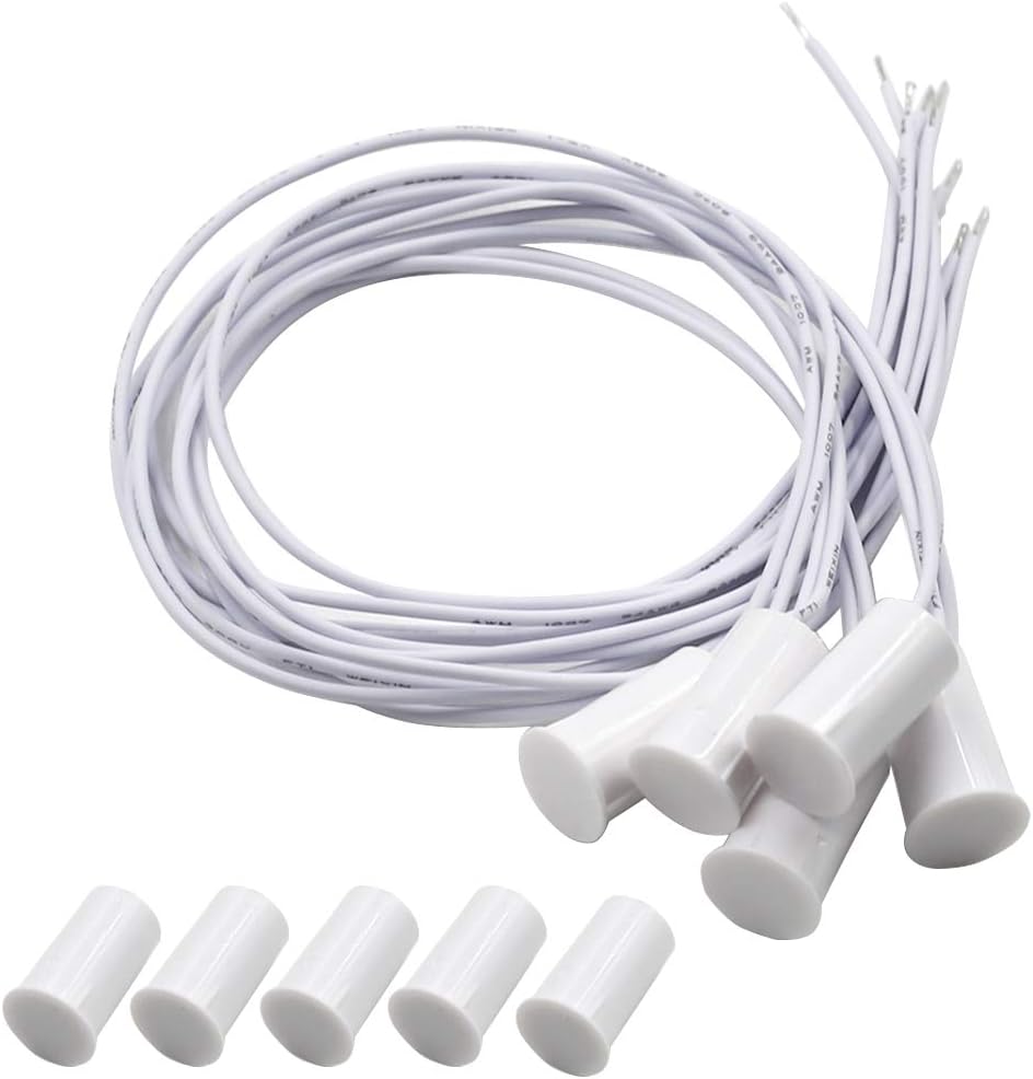 5 Set Sensor Alarma Magnético Puerta Ventana