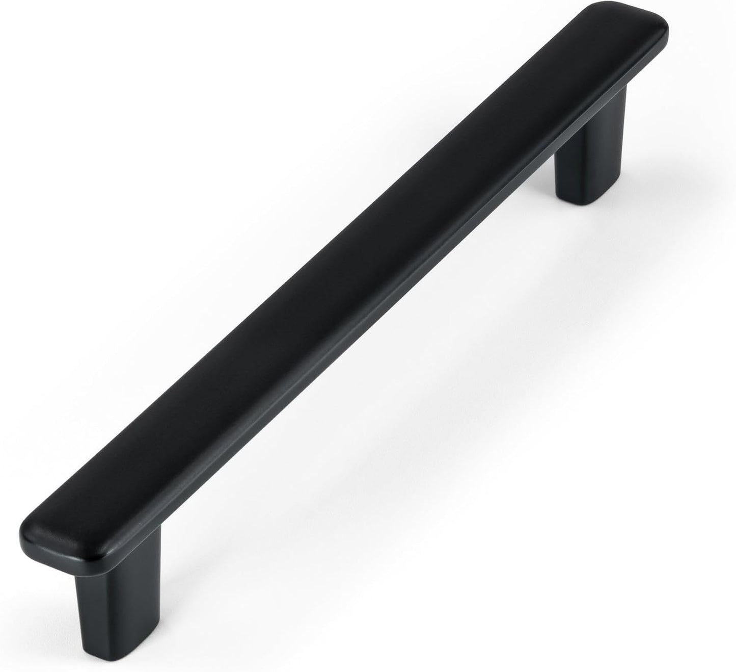 10 Tiradores Negros Modernos para Cajones Cocina 5pulg
