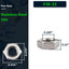 Tuercas hexagonales acero inox 304 SS paquete 100