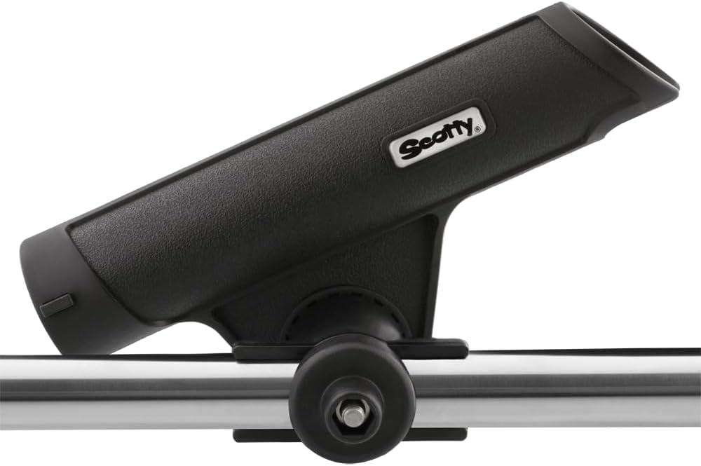 Porta caña Rodmaster II ajustable para peces negro