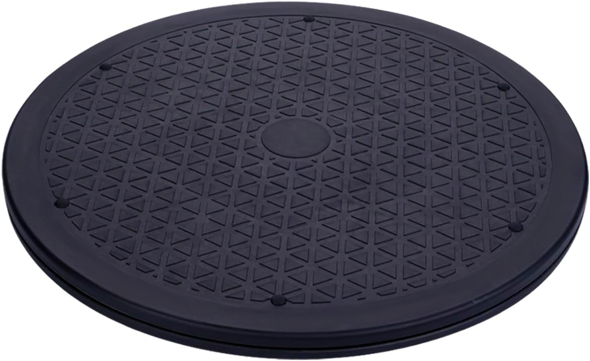 2 Pzas Organiz. Giratorio 12" Soporte Pivotante Acero