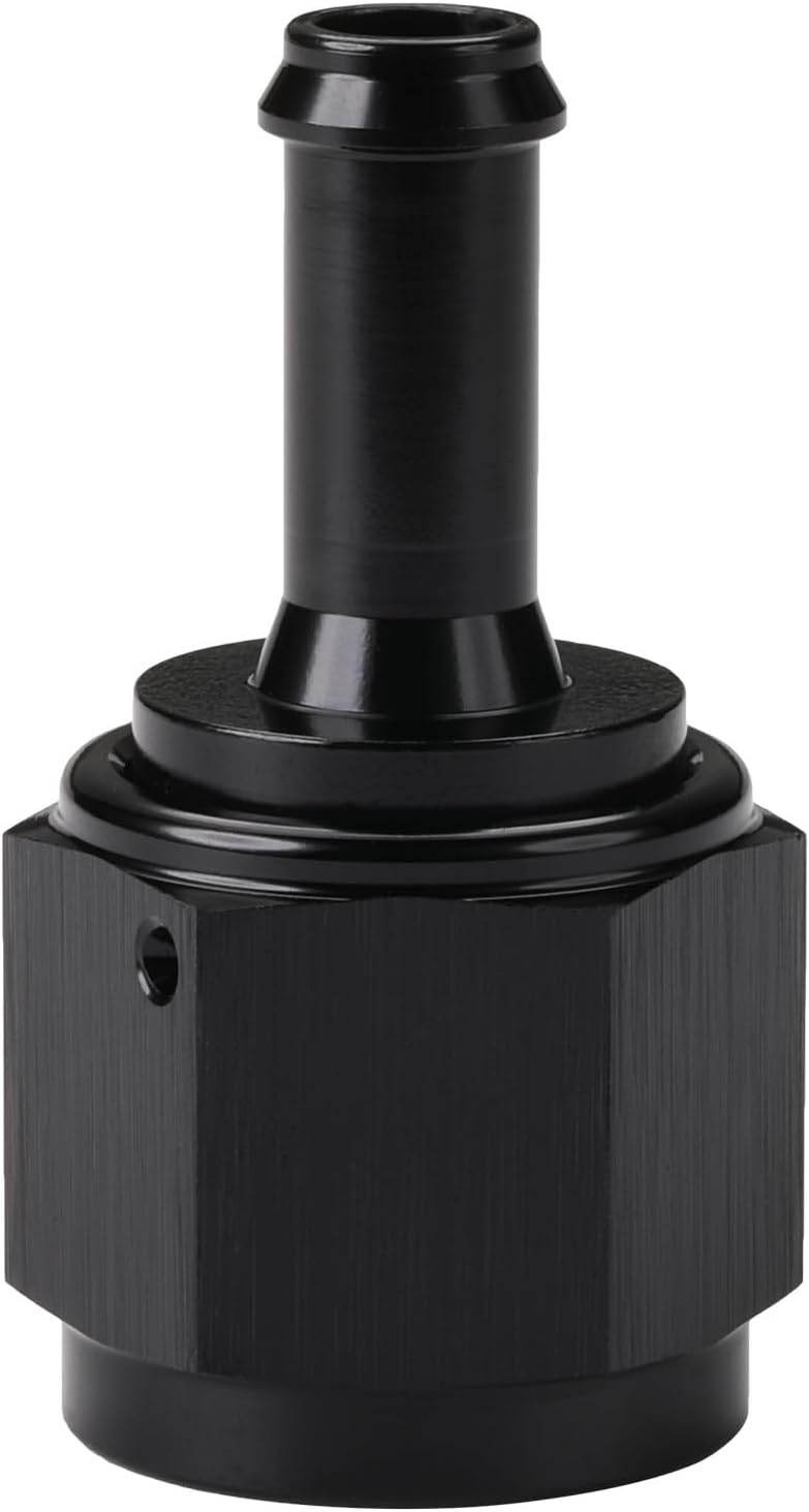 Adaptador hembra 5/16 púa aluminio negro