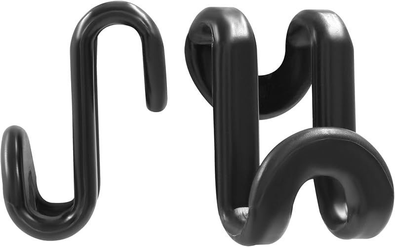 100 Ganchos Conector para Colgar Ropa Resistentes Ahorran Espacio