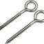 4 Pack Pernos Gancho Carga Pesada 400lb Acero Inox 304