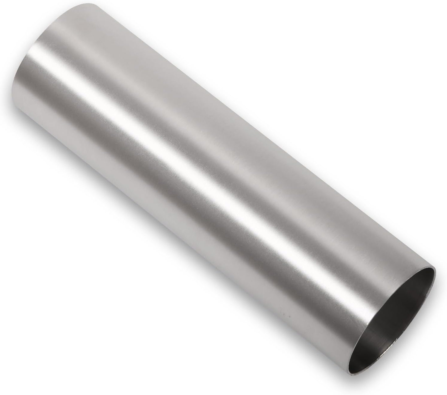 Tubo intercooler aluminio 89mm 3.5" 11.8" cepillado
