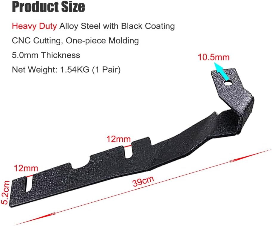 Bisagras Mount Hood para Soportes Luces Ditch Dodge RAM2018