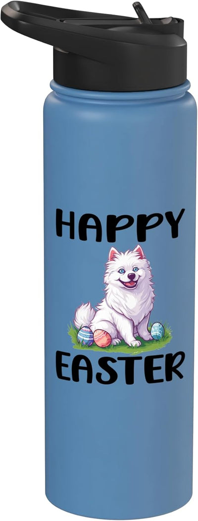 Bebida de agua acero inoxidable para todo el año perros americanos eskimo