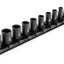 Set 13 Pzas Llaves Impacto 1/4" Riel 5/32-11/16