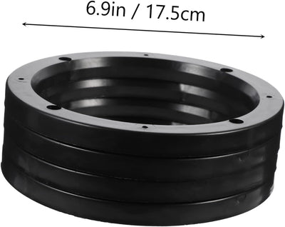 2 Pares Anillos Adaptadores Universal para Altavoces Coche