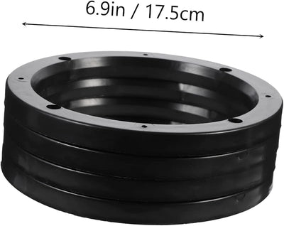 2 Pares Anillos Adaptadores Universal para Altavoces Coche